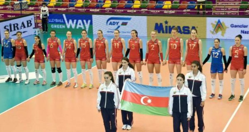 Voleybol millimiz qələbə qazandı