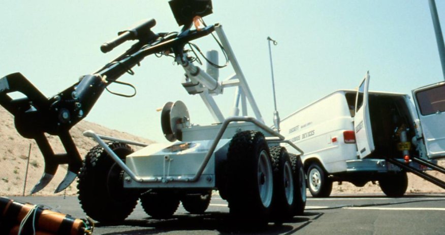 What does a bomb disposal robot actually do?