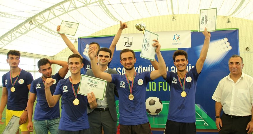 Sumqayıt “ASAN xidmət” könüllüləri “Yoldaşlıq Futbolu” turnirinin qalibi oldu