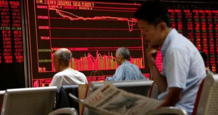 Asian shares dip, crude oil extends losses