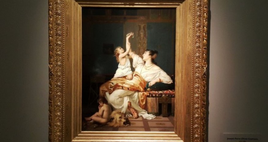 Dolmabaxça sarayının rəsm qalereyası - FOTOLAR