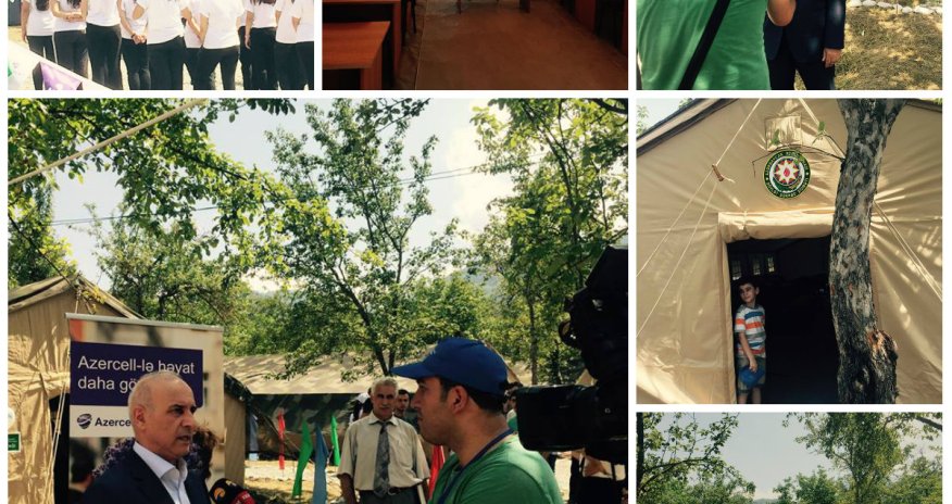 Azercell joins “Solidarity camp” in Lahij