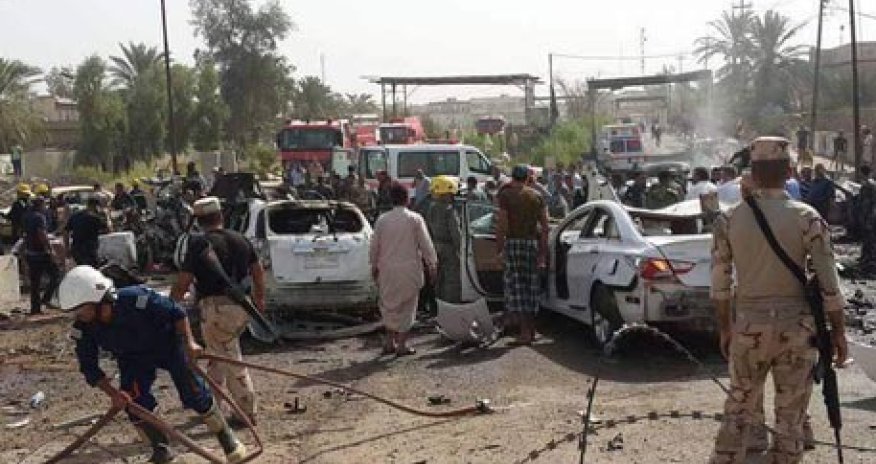 Видео взрыва в Ираке