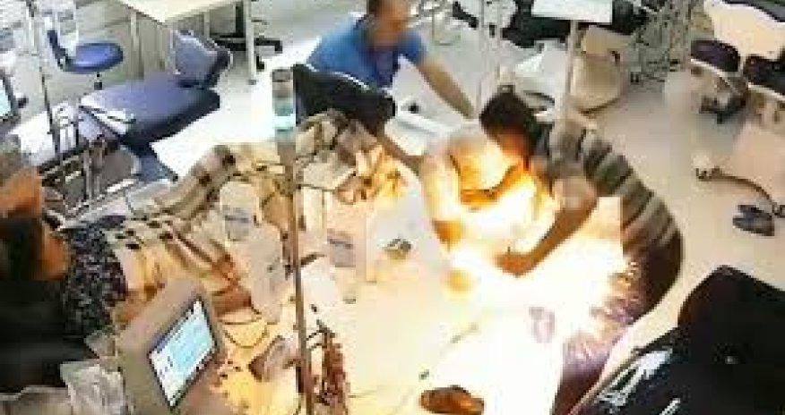 Пациентов сожгли заживо - ВИДЕО 18+