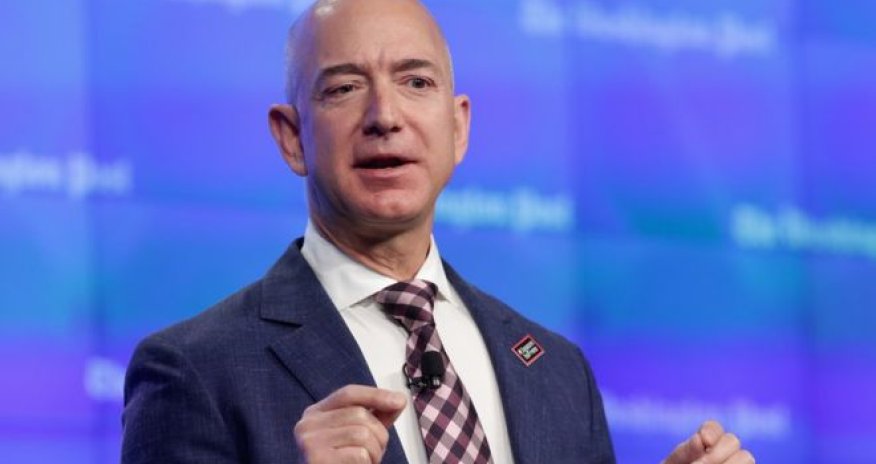 Amazon boss becomes world's third richest