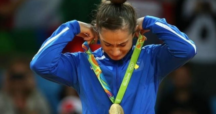 Kelmendi makes history with gold for Kosovo