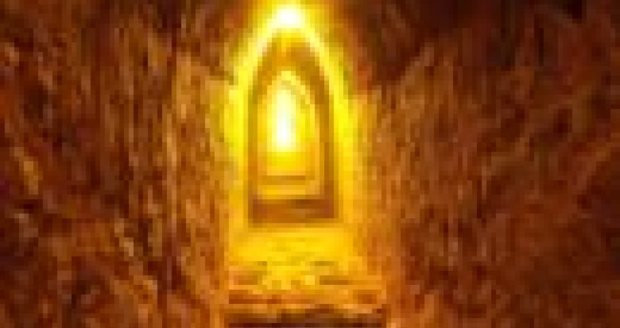 The giant pyramid hidden inside a mountain