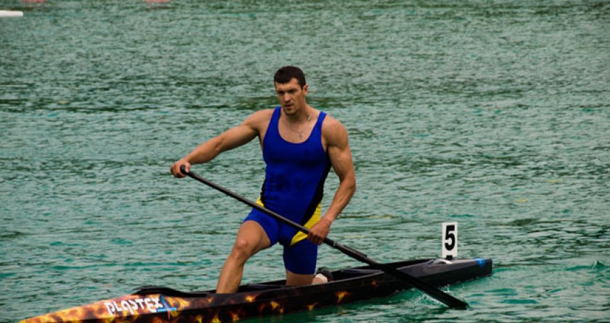 Azerbaijani canoe sprinter in finals at Rio 2016