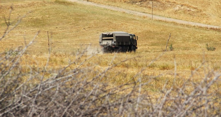Cəbhəyə uzanan yollar - FOTOLAR