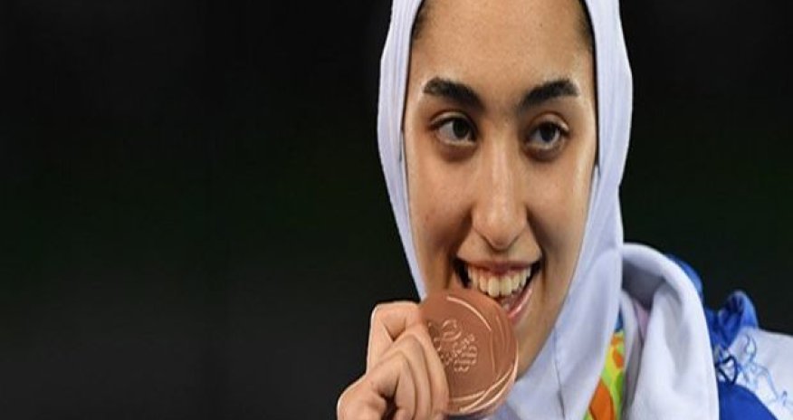İranda ilk dəfə qadın idmançı olimpiya medalı qazanıb