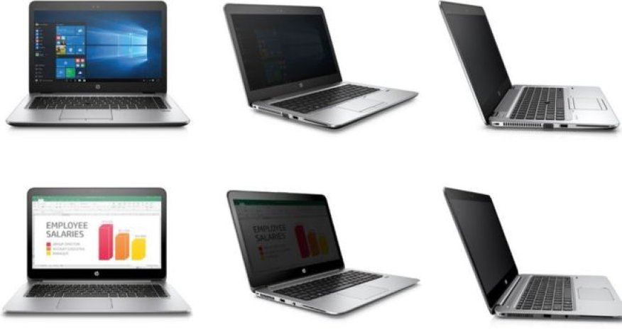 HP laptop blocks over-shoulder snooping