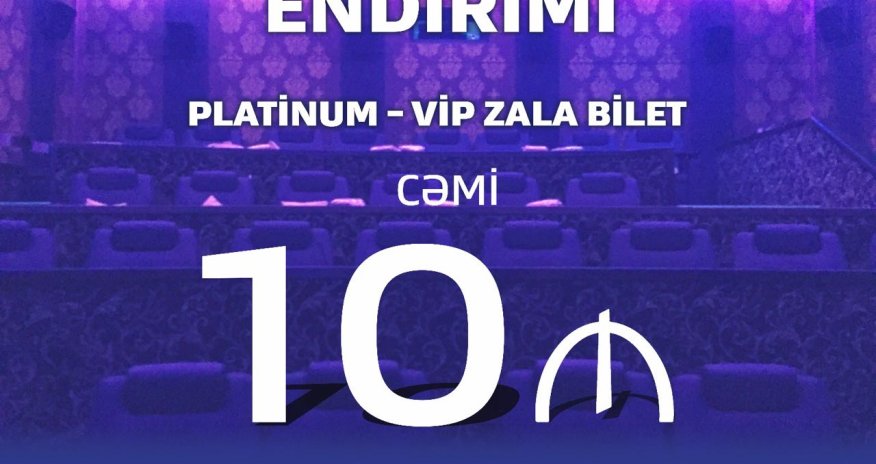 “CinemaPlus” VIP zallarının qiymәtlərini saldı!