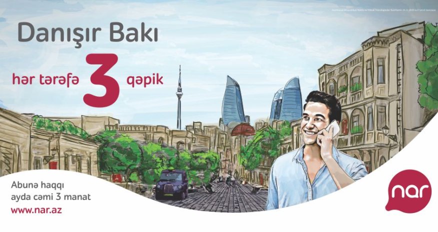 Nar has presented Baku Calling tariff to the capital residents