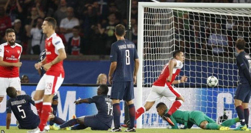 PSG 1 - 1 Arsenal