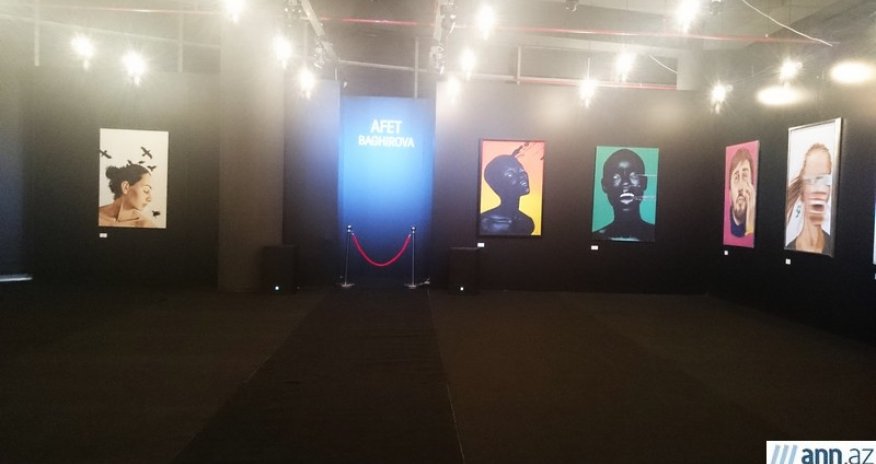 Afət Bağırovanın retrospektiv sərgisindən - FOTOLAR