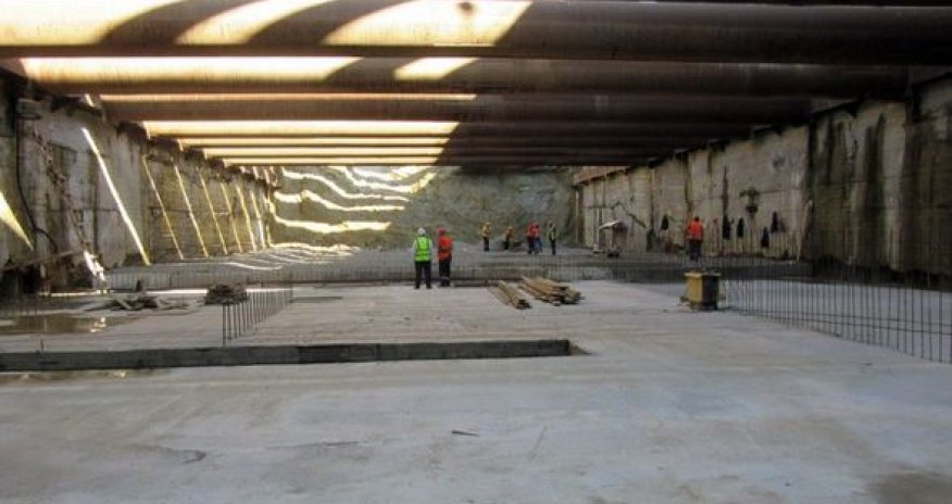 Bakıda yeni metro stansiyası tikilir – FOTOLAR