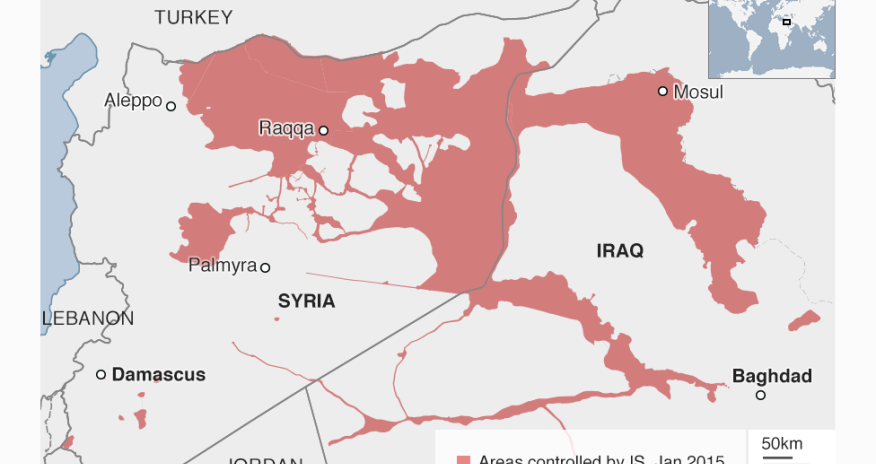 Islamic State and the crisis in Iraq and Syria in maps