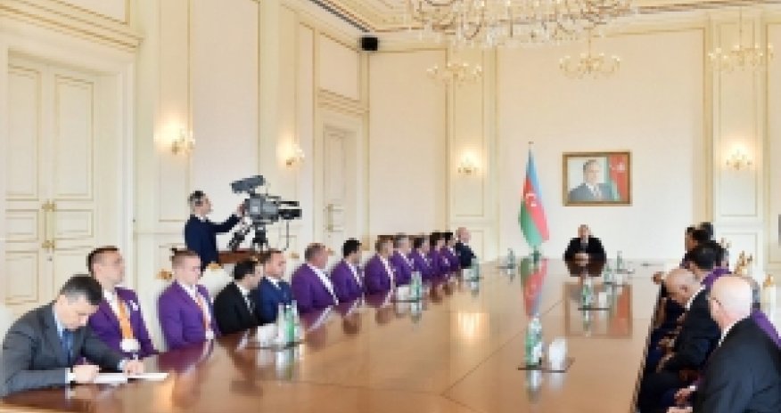 İlham Əliyev: “Bəzi yarışlarda idmançılarımıza qarşı ədalətsiz qərarlar qəbul edilir”