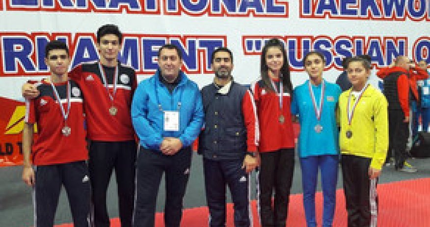 Taekvondoçularımız Rusiyadan 5 medalla qayıdır