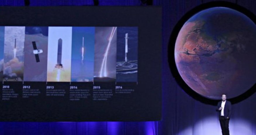 Billionaire Elon Musk outlines plans for humans to colonize Mars