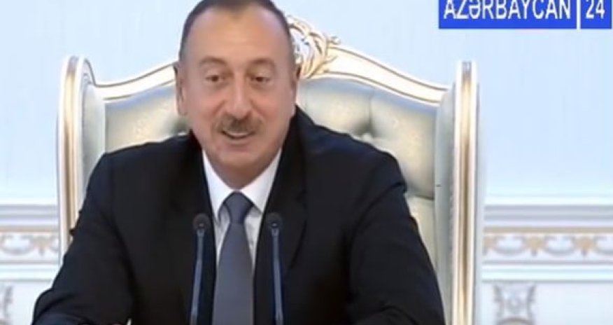 Prezidentdən maraqlı irad - VİDEO