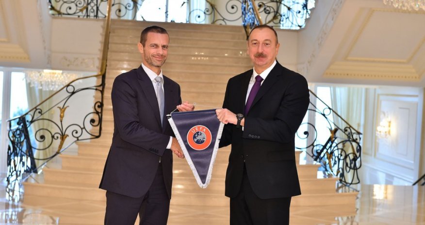 İlham Əliyev: “Azərbaycanda futbolun inkişafına böyük əhəmiyyət verilir”