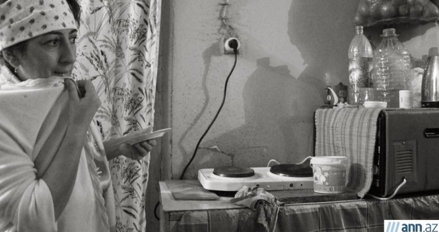 Acınacaqlı durumda yaşayan məcburi köçkünlər - FOTOLAR