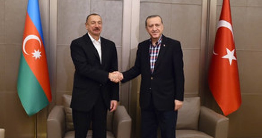 İlham Əliyev Rəcəb Tayyib Ərdoğanla görüşdü