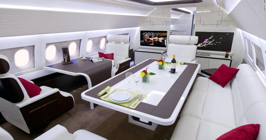 Luxury VIP jets: How the super-rich fly