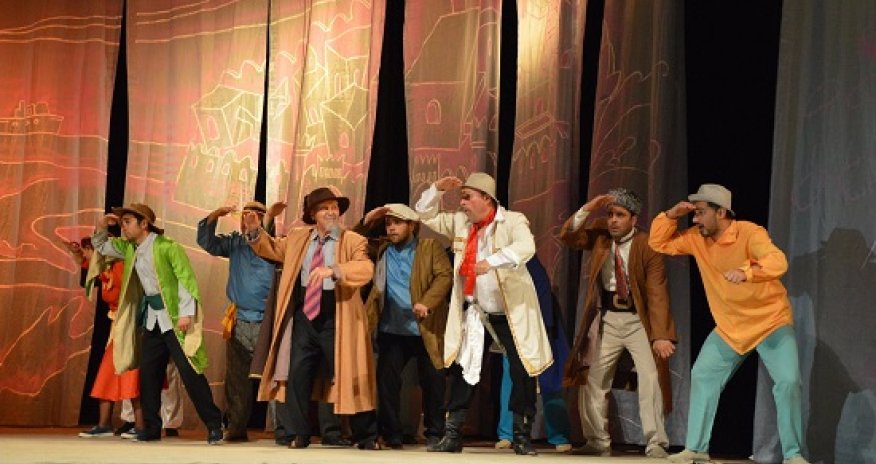 Kalmık teatrının qastroluna start verilir