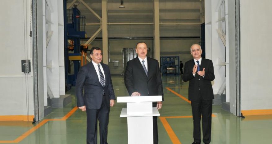 lham Aliyev inaugurated 