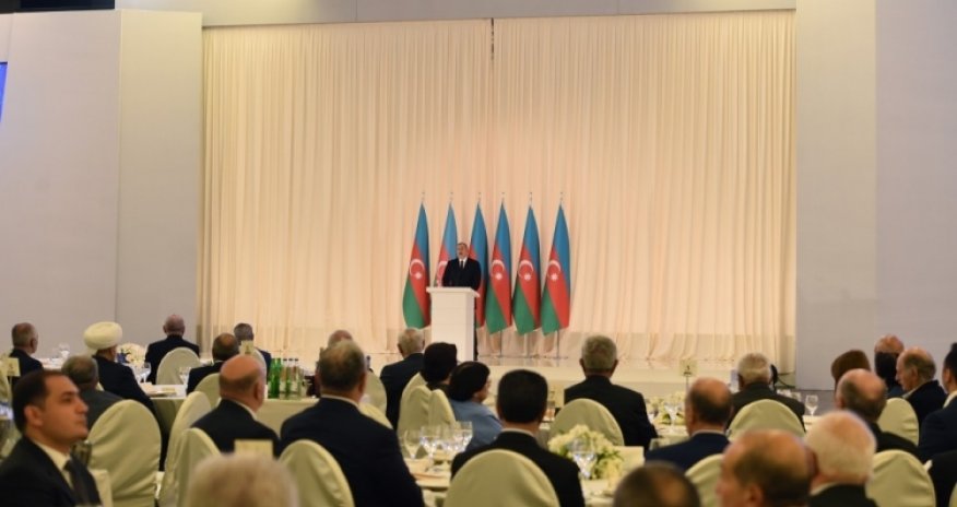 Official reception held to mark 25th anniversary of Azerbaijan’s independence