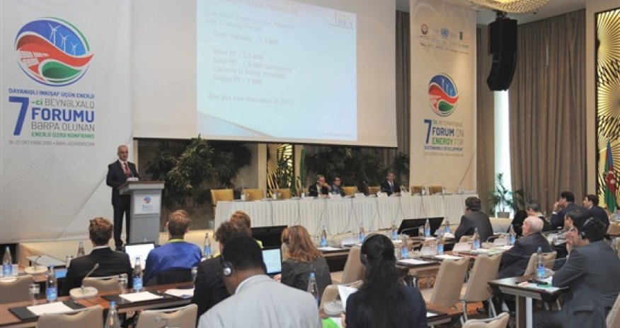 International Renewable Energy Conference kicks off in Baku