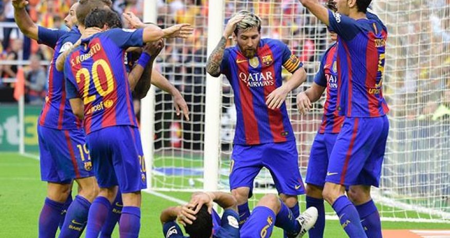 Neymarı butulka ilə vurdular - VİDEO