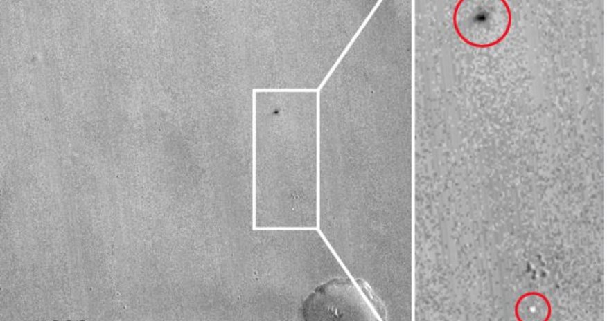 Mars probe 'crash site identified'