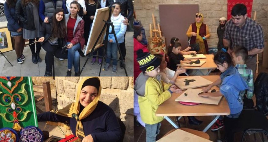 İçərişəhərdə incəsənət həftəliyi - FOTOREPORTAJ