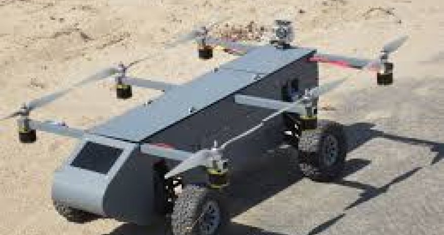 Появился летающий дрон-внедорожник - ВИДЕО