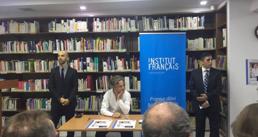 Fransa Mədəniyyət Mərkəzində kitab təqdimatı - FOTOLAR