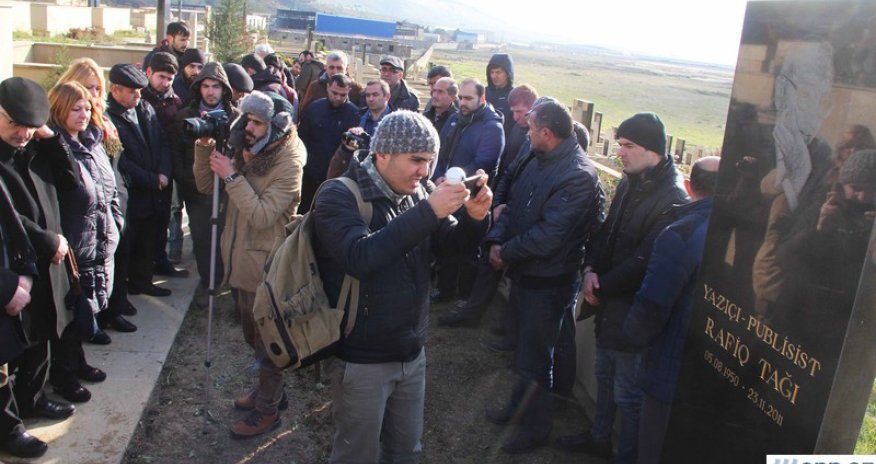 Yazıçı Rafiq Tağı anıldı - FOTOLAR