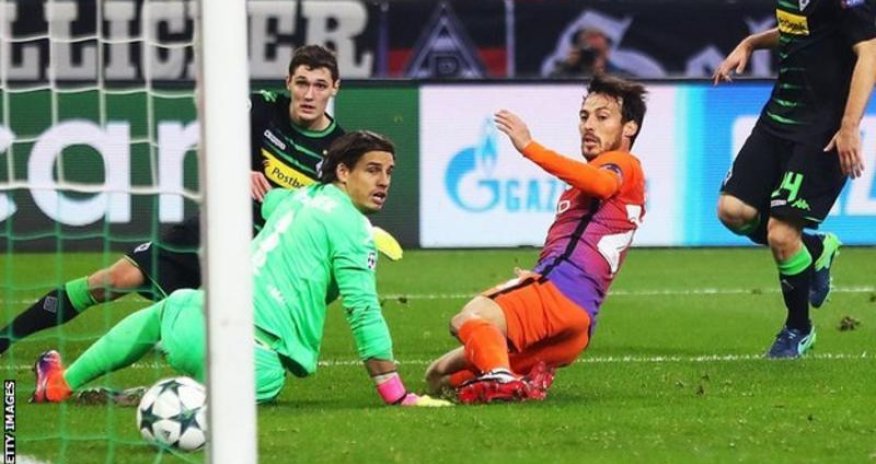 Borussia Monchengladbach 1 - 1 Manchester City