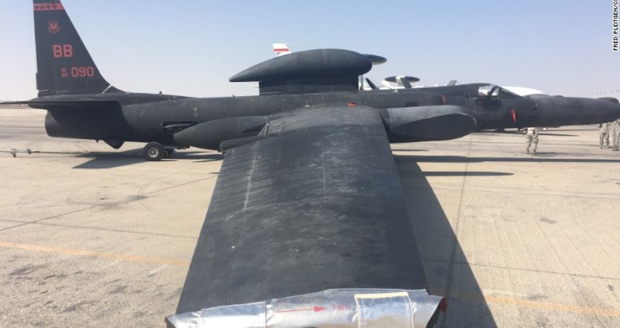 These planes spy on ISIS from the edge of space PHOTOS