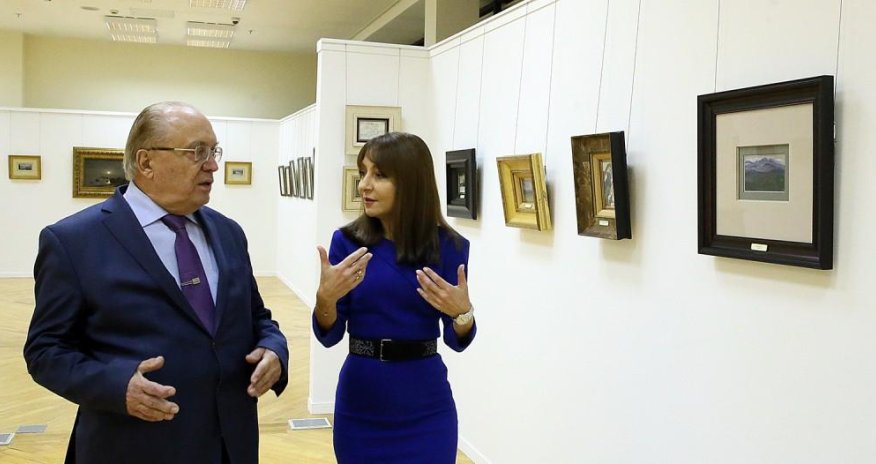 Nargiz Pashayeva meets Russian academician Viktor Sadovnichy