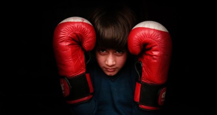 The nine-year-old Kashmiri girl who rules the kickboxing world