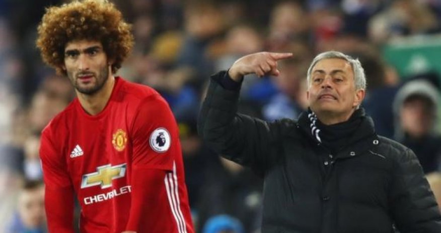  Mourinho defends Marouane Fellaini substitution after draw