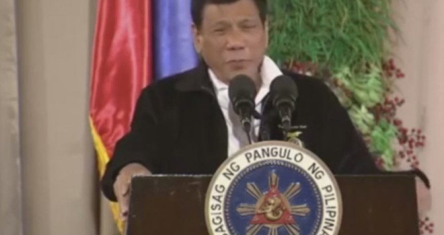 Дутерте спародировал Трампа - ВИДЕО