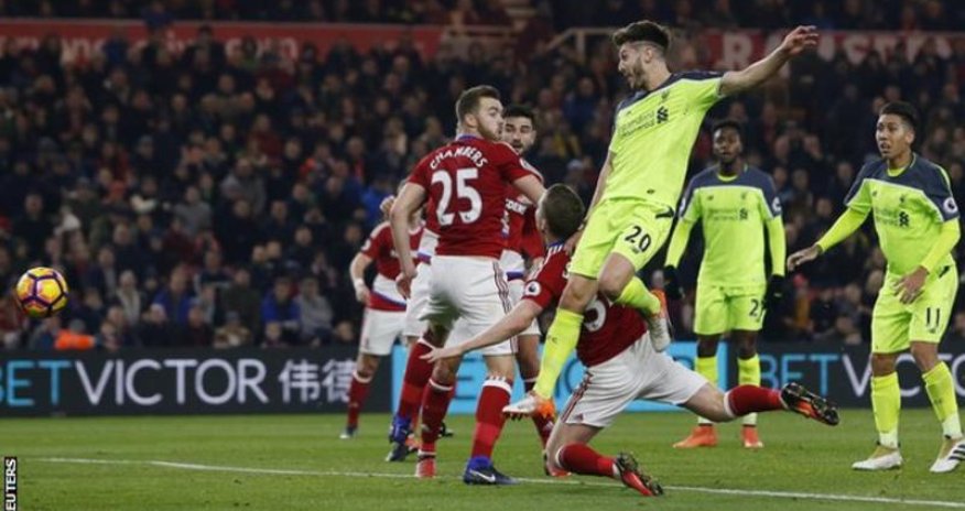 Middlesbrough 0 - 3 Liverpool 