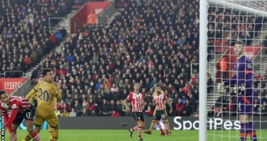 Southampton 1 - 4 Tottenham