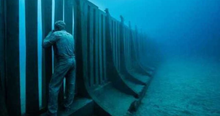 Появился музей подводных скульптур - ВИДЕО