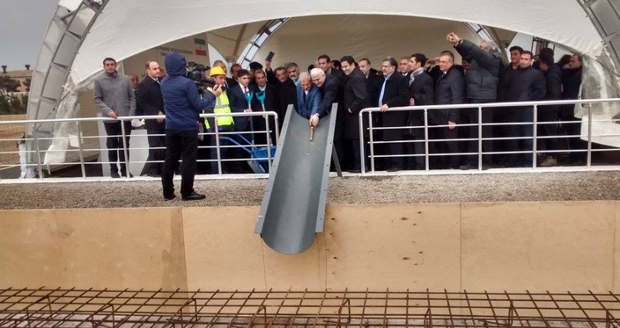 Azərbaycanda yeni zavod tikilir - FOTOLAR - VİDEO