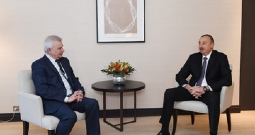 President Ilham Aliyev met with LUKOIL president